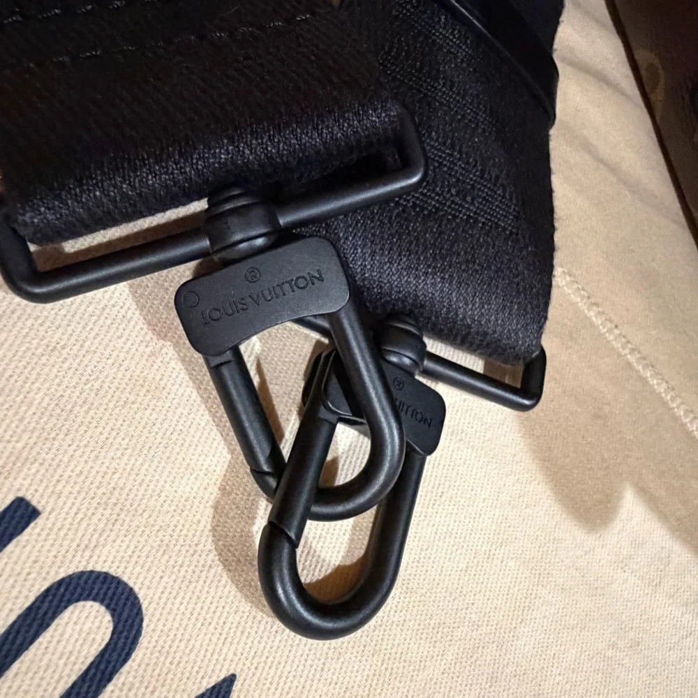 Louis Vuitton S Lock messenger Brown and Green Monogram Bag